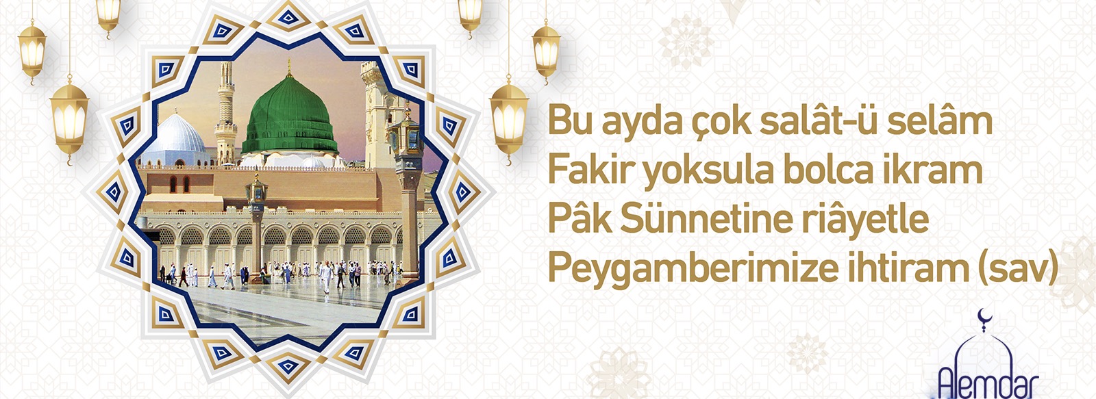 Bu ayda çok salât-ü selâm...